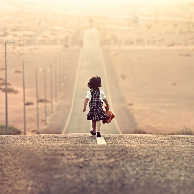 Little Girl's Long Road