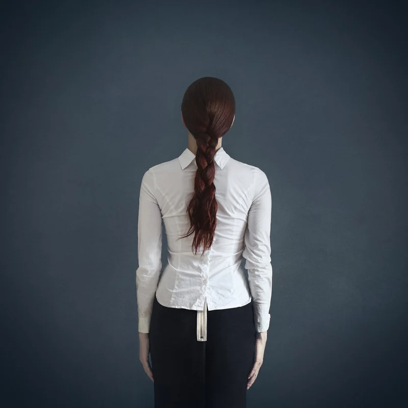 Woman's Braided Back