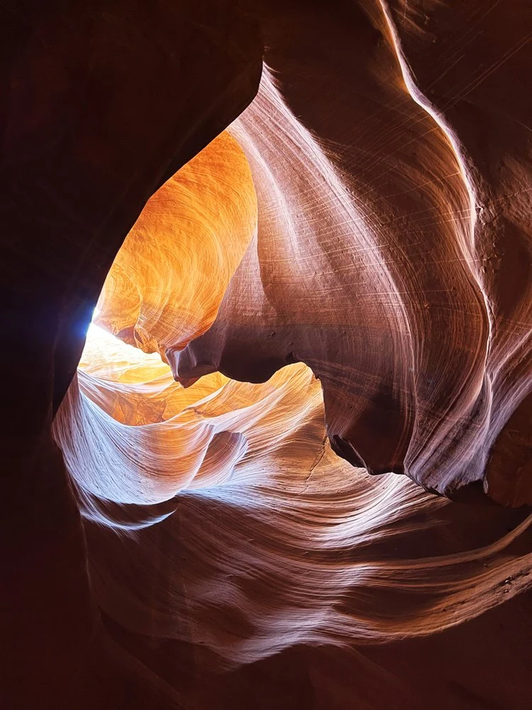Sunlit Slot Canyon