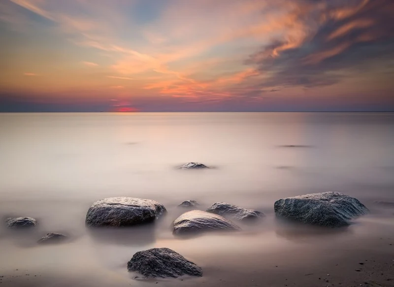 Dreamy Ocean Sunset