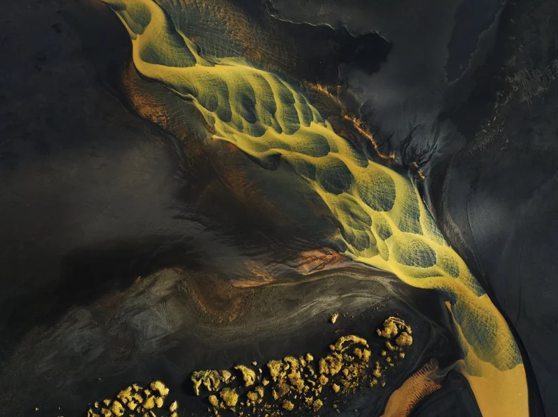 Golden Braided River