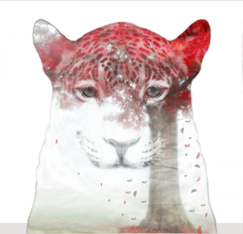 Red Leaf Leopard