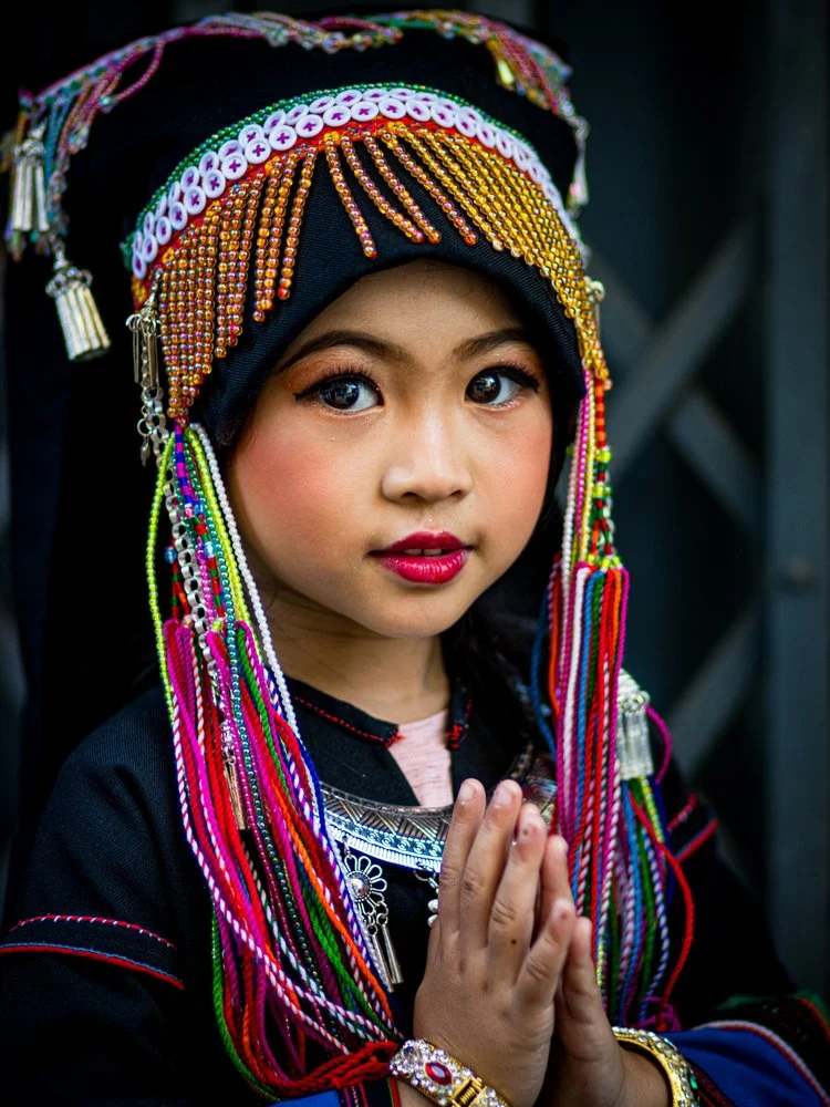 Vibrant Ethnic Girl