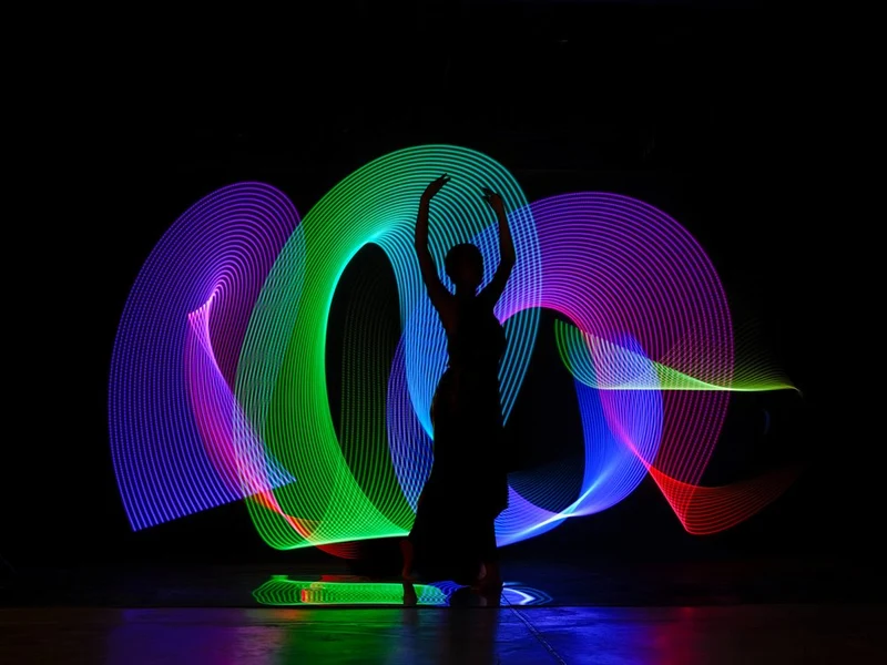 Dancer In Light