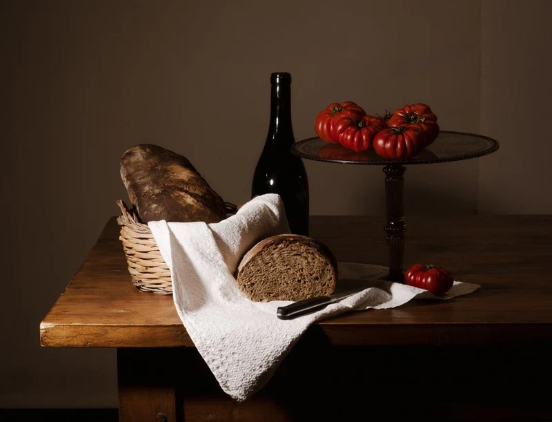 Rustic Table Still Life