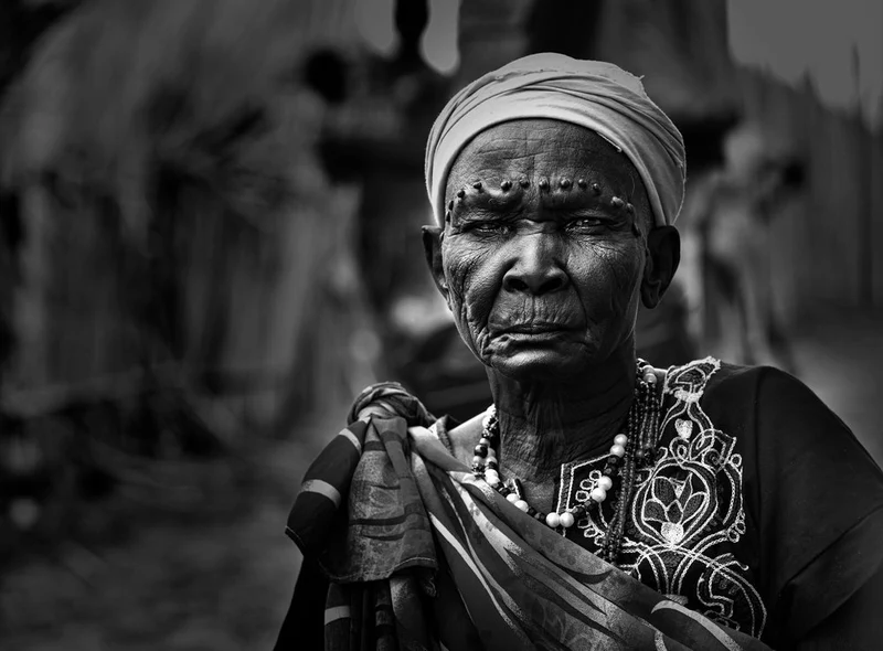 African Elder Portrait