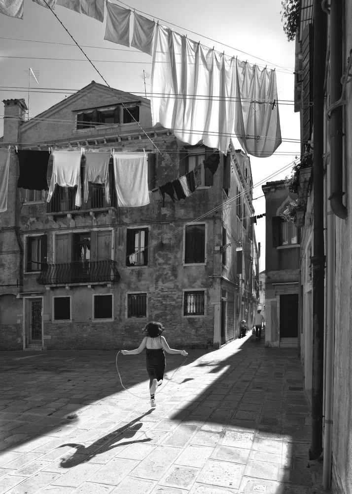 Skipping Girl Venice Alley