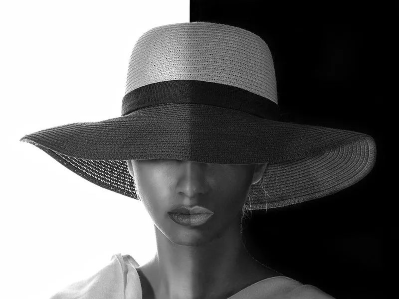 Mysterious Hat Portrait