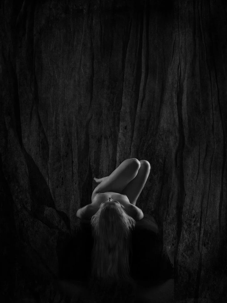 Woman In Deep Shadow
