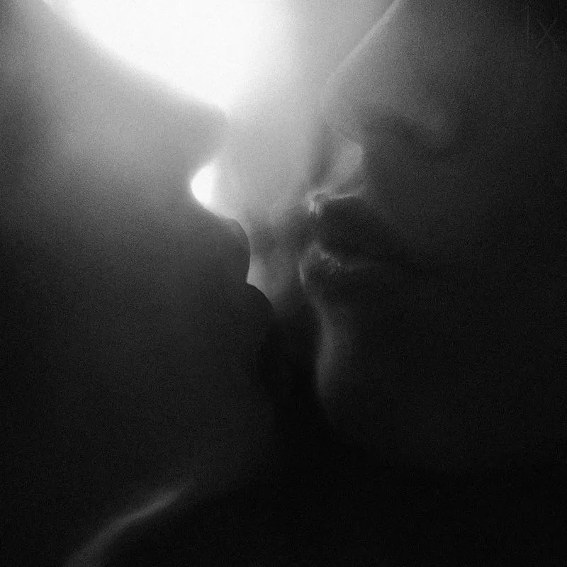 Tender Romantic Kiss