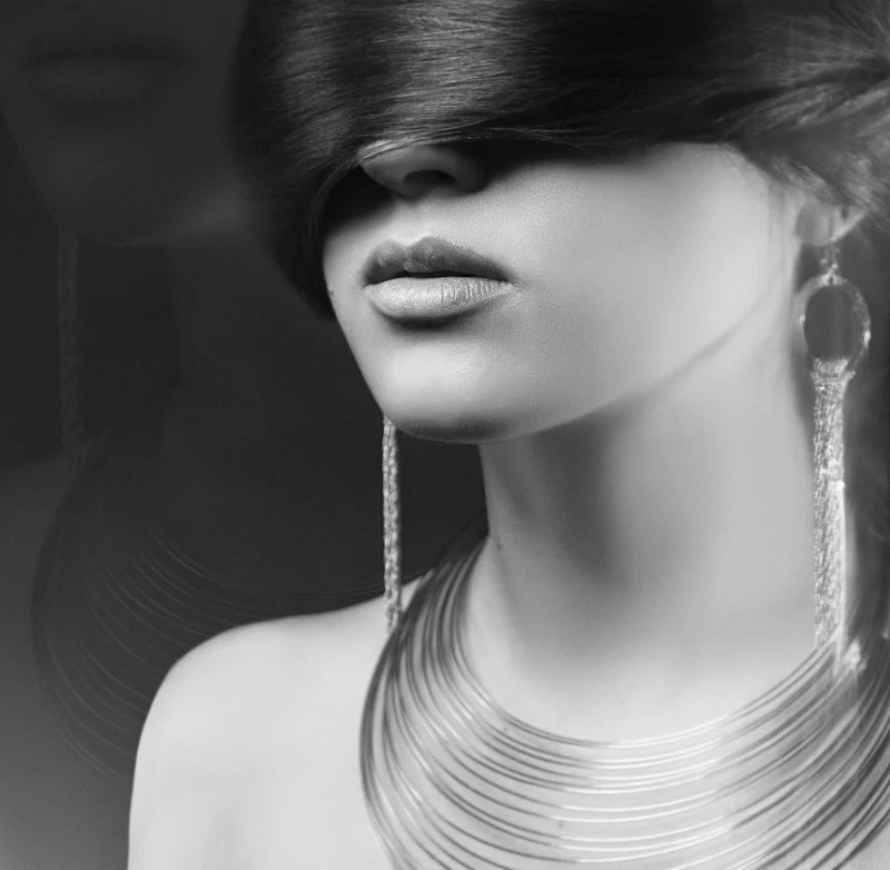 Mysterious Glamour Portrait