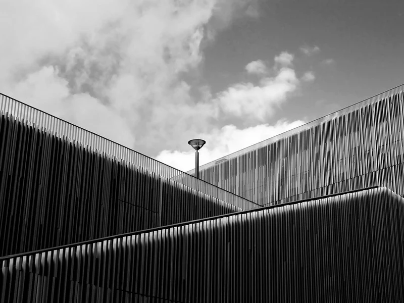 Architectural Lines and Sky
