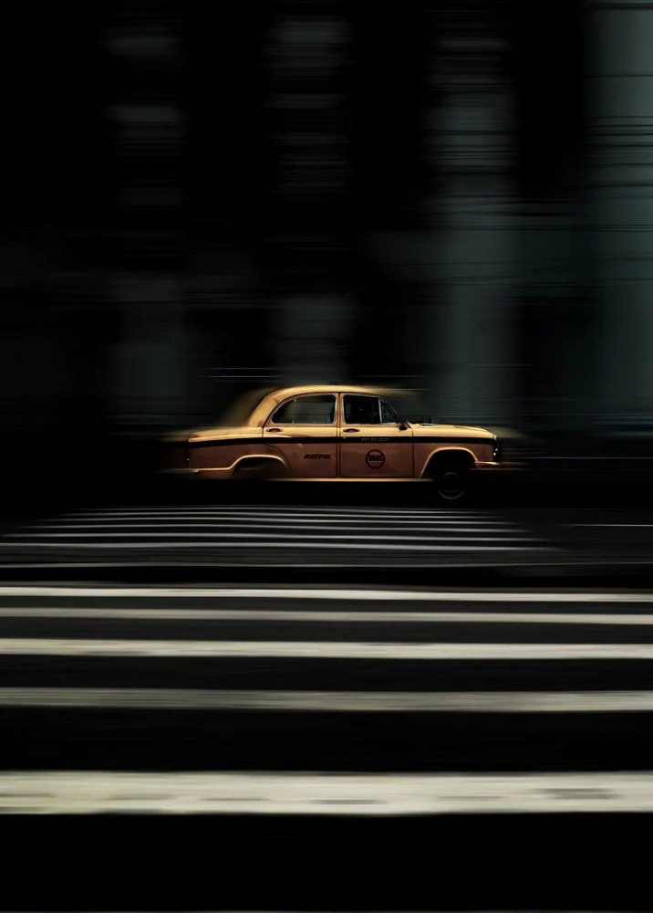Speeding Yellow Taxi