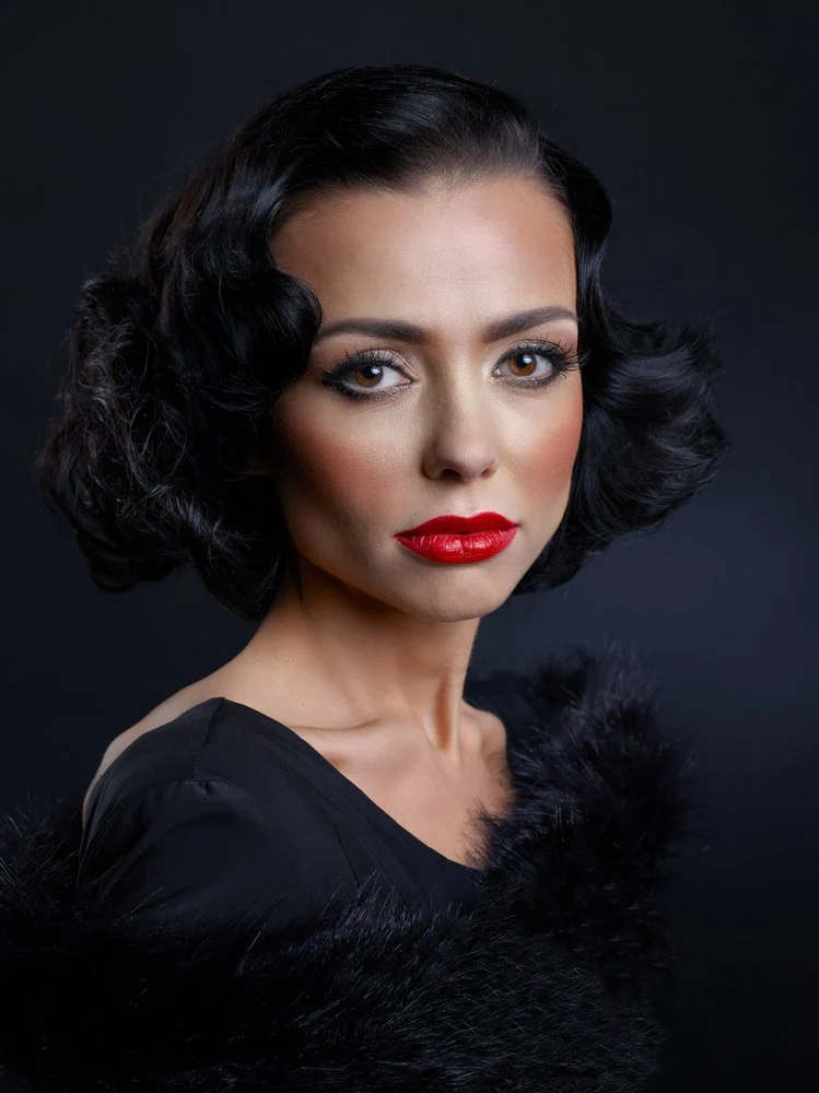 Vintage Glamour Portrait