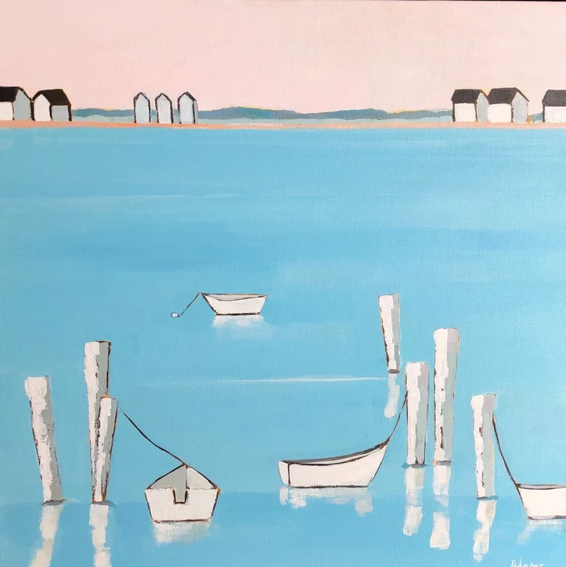 Calm Coastal Boats