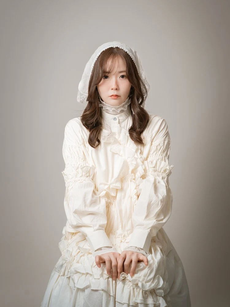 Serene Bonnet Portrait