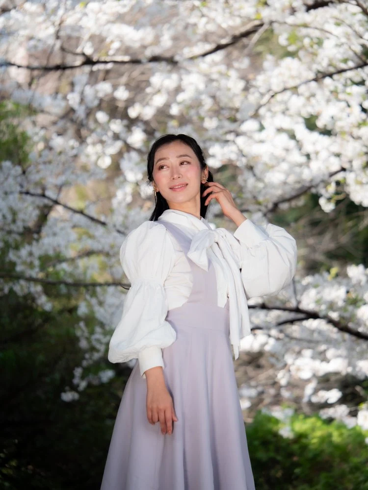 Spring Blossom Portrait