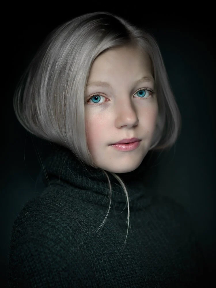 Thoughtful Blue Eyes