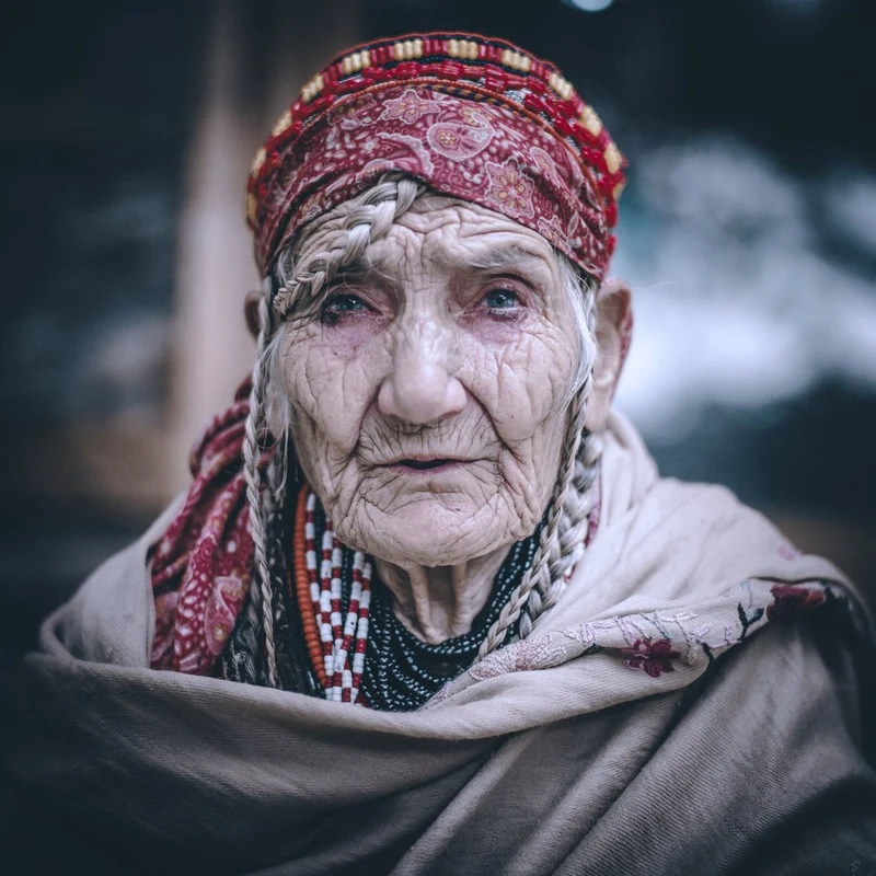 Wise Woman's Gaze
