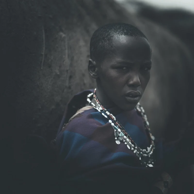 Maasai Child Portrait