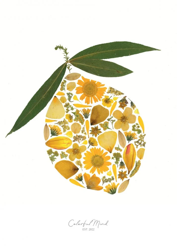 Cheerful Floral Lemon