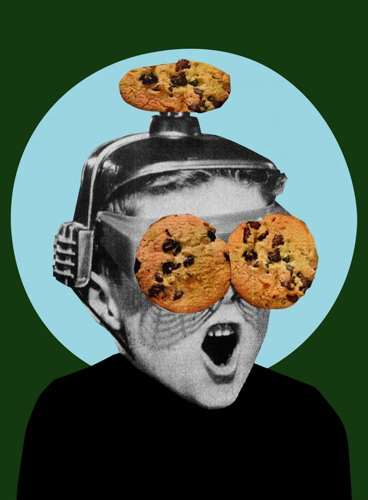 Boy With Cookie Eyes