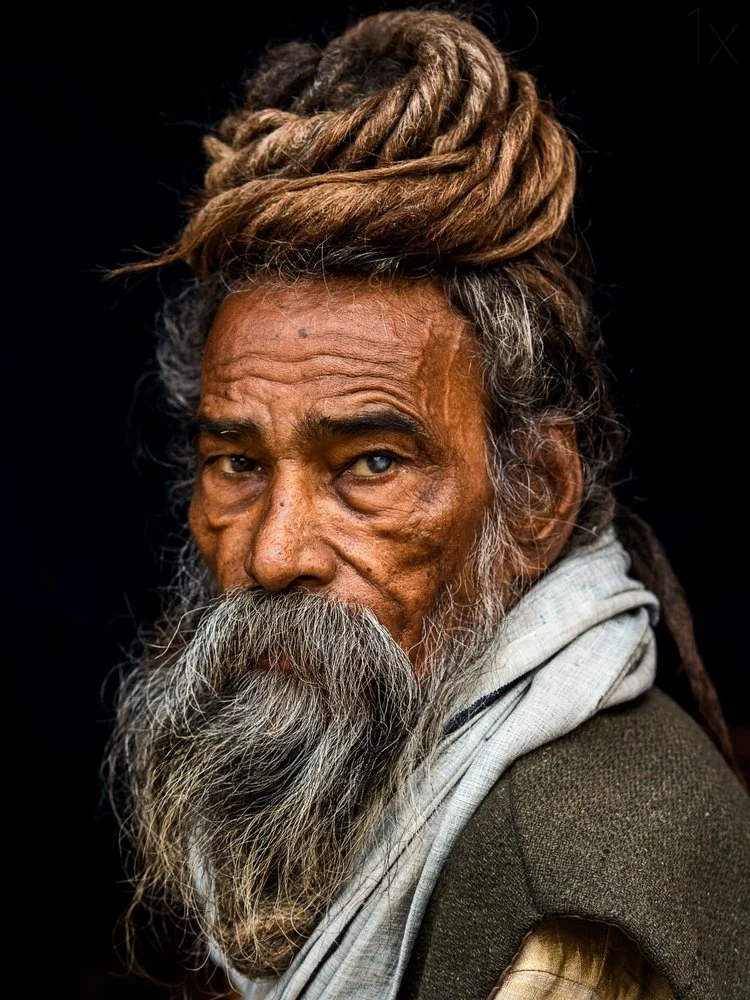Wise Sadhu Portrait