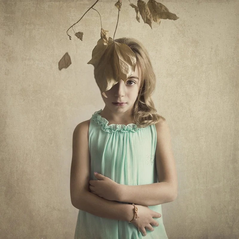 Quiet Autumn Girl