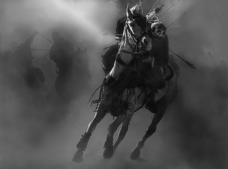 Charging War Horse