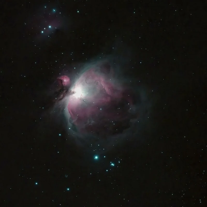 Orion Nebula's Cosmic Glow
