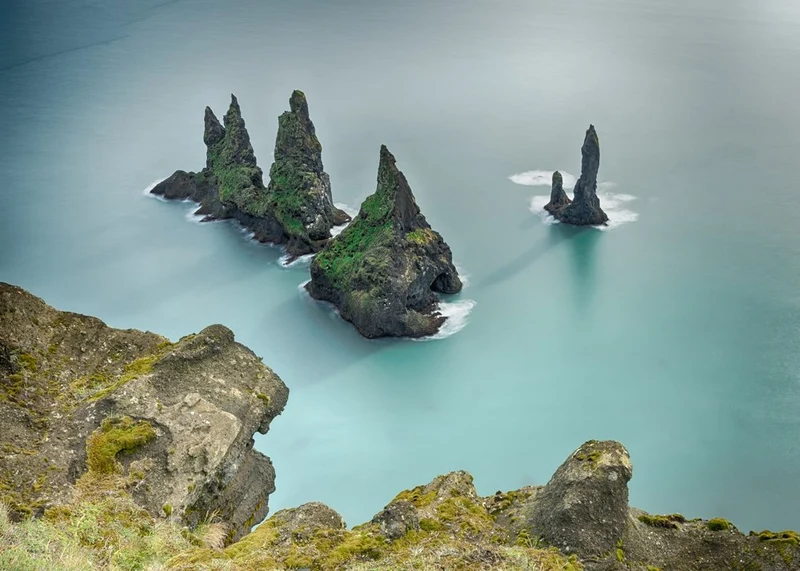 Dramatic Iceland Sea Stacks