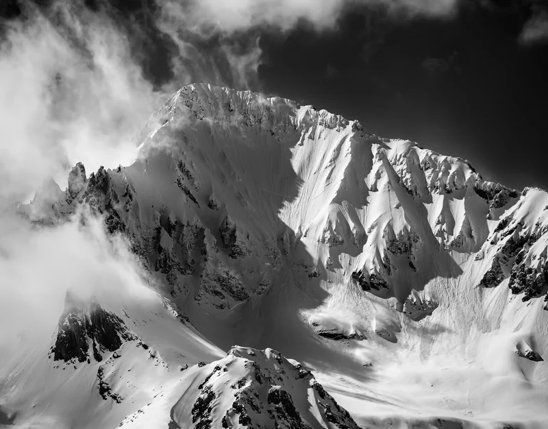 Majestic Winter Peaks