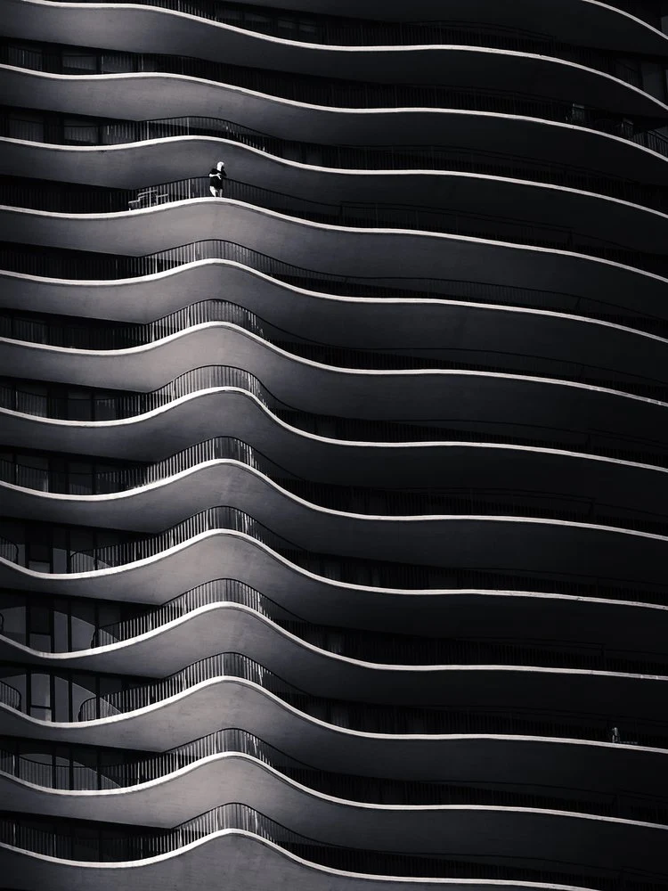 Wavy Building Balconies