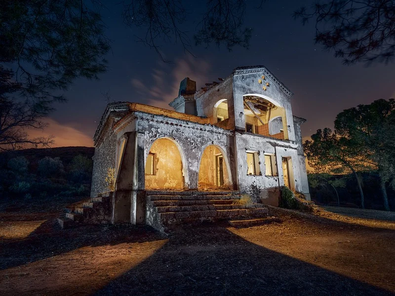 Spooky Abandoned House