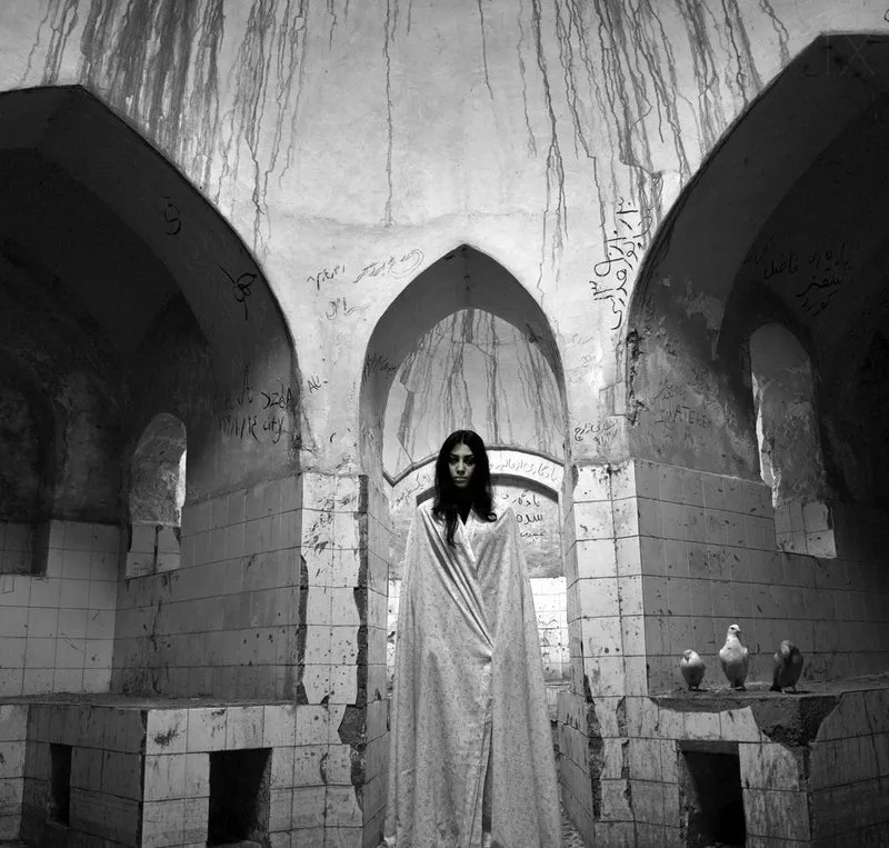 Mysterious Woman Old Arches