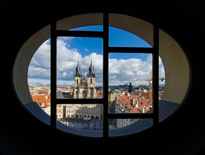 Prague Old Town Window View