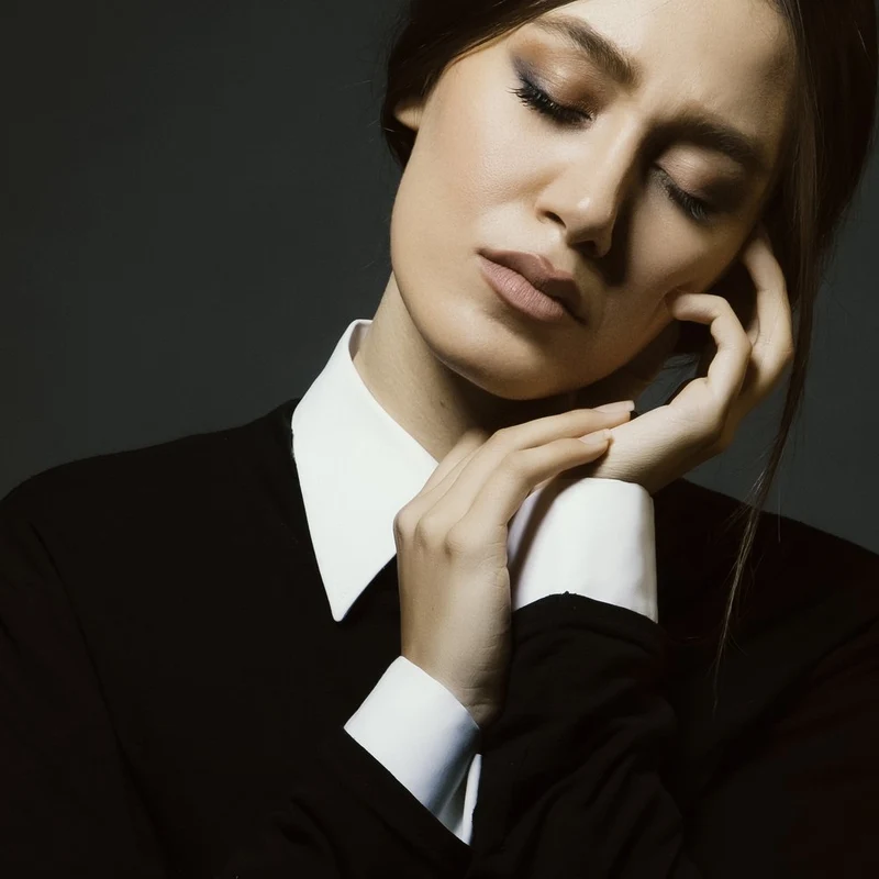 Elegant Pensive Woman