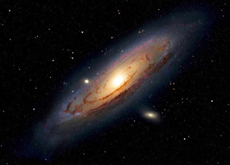 Cosmic Spiral Galaxy