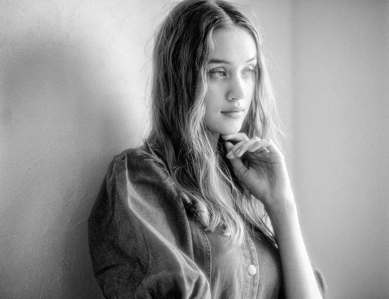Serene Young Woman Portrait