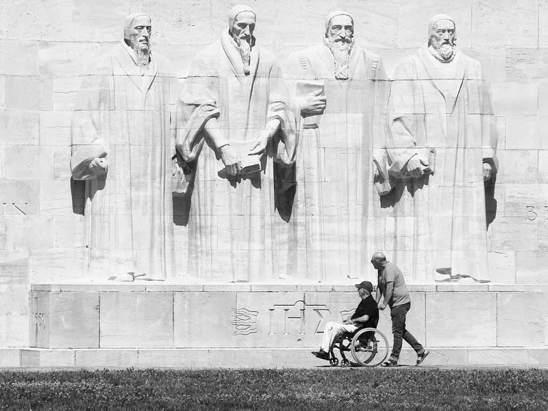 Historic Statues Human Touch