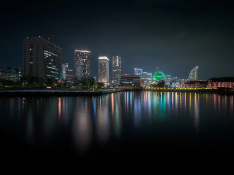 City Night Reflections