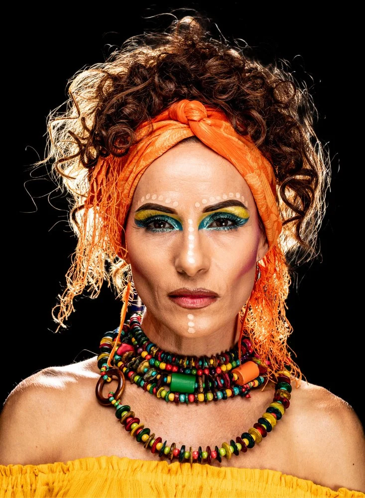 Vibrant Tribal Beauty
