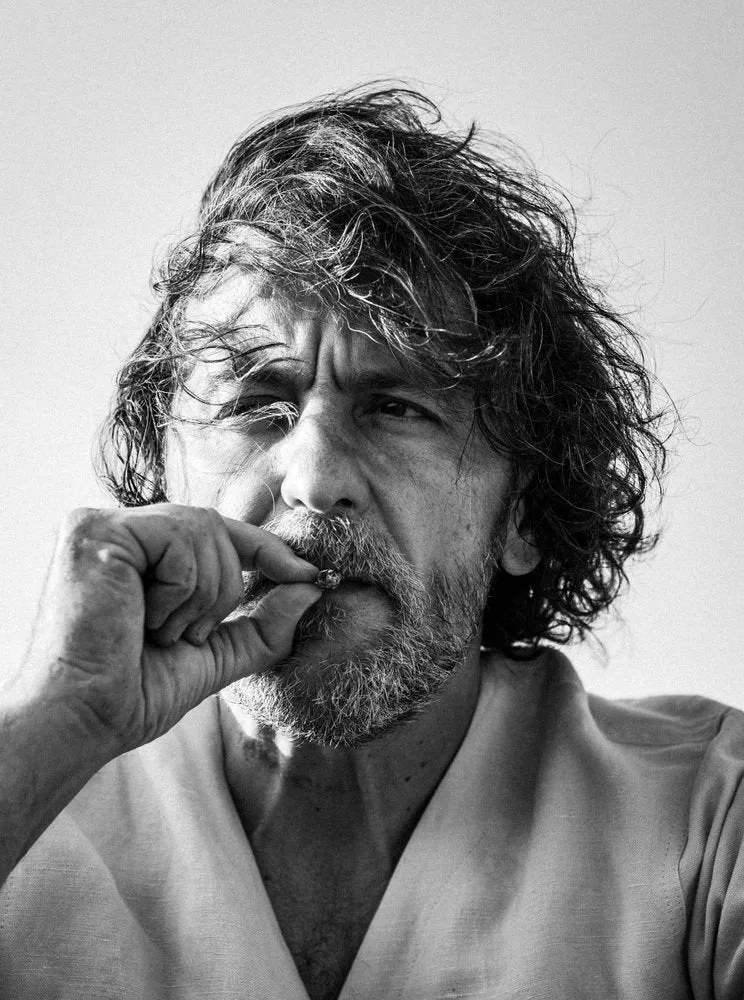 Thoughtful Bearded Man