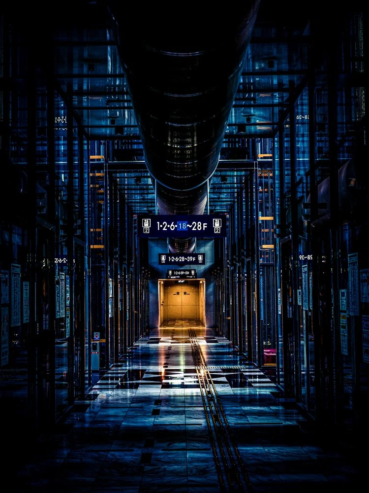 Deep Blue Corridor