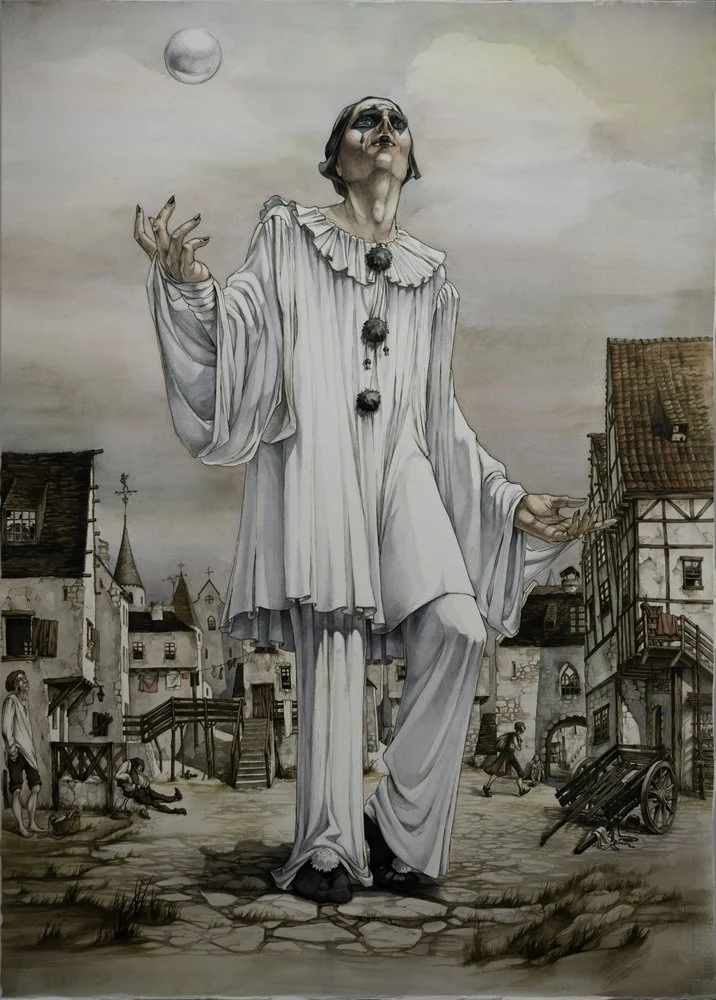 Melancholy Pierrot Bubble