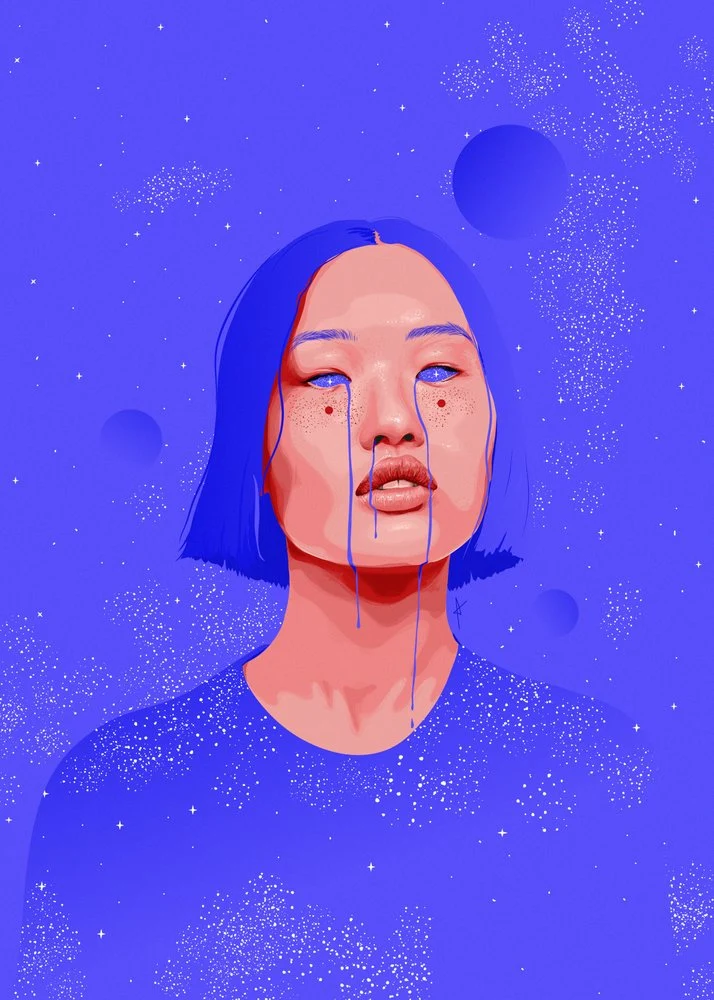 Cosmic Blue Tears