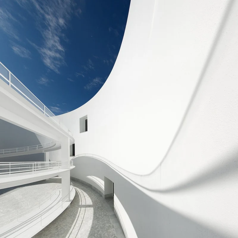 Modern Curved Architecture