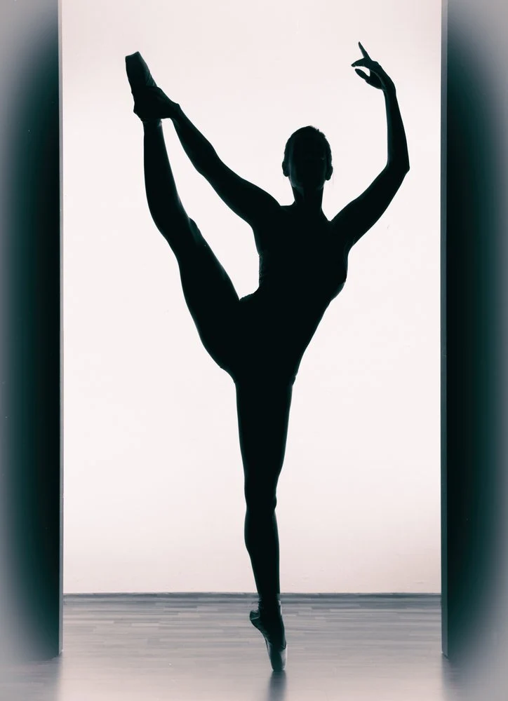 Graceful Ballerina Silhouette