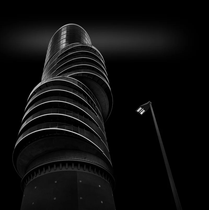 Modern Spiral Tower