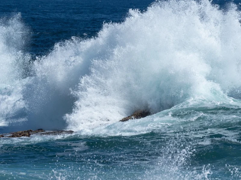 Crashing Ocean Wave